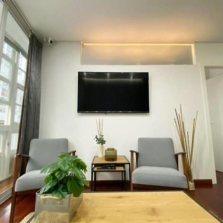 Apartamento Apartamento 2H 2B En El Centro Con Garaje A Coruña Exterior foto